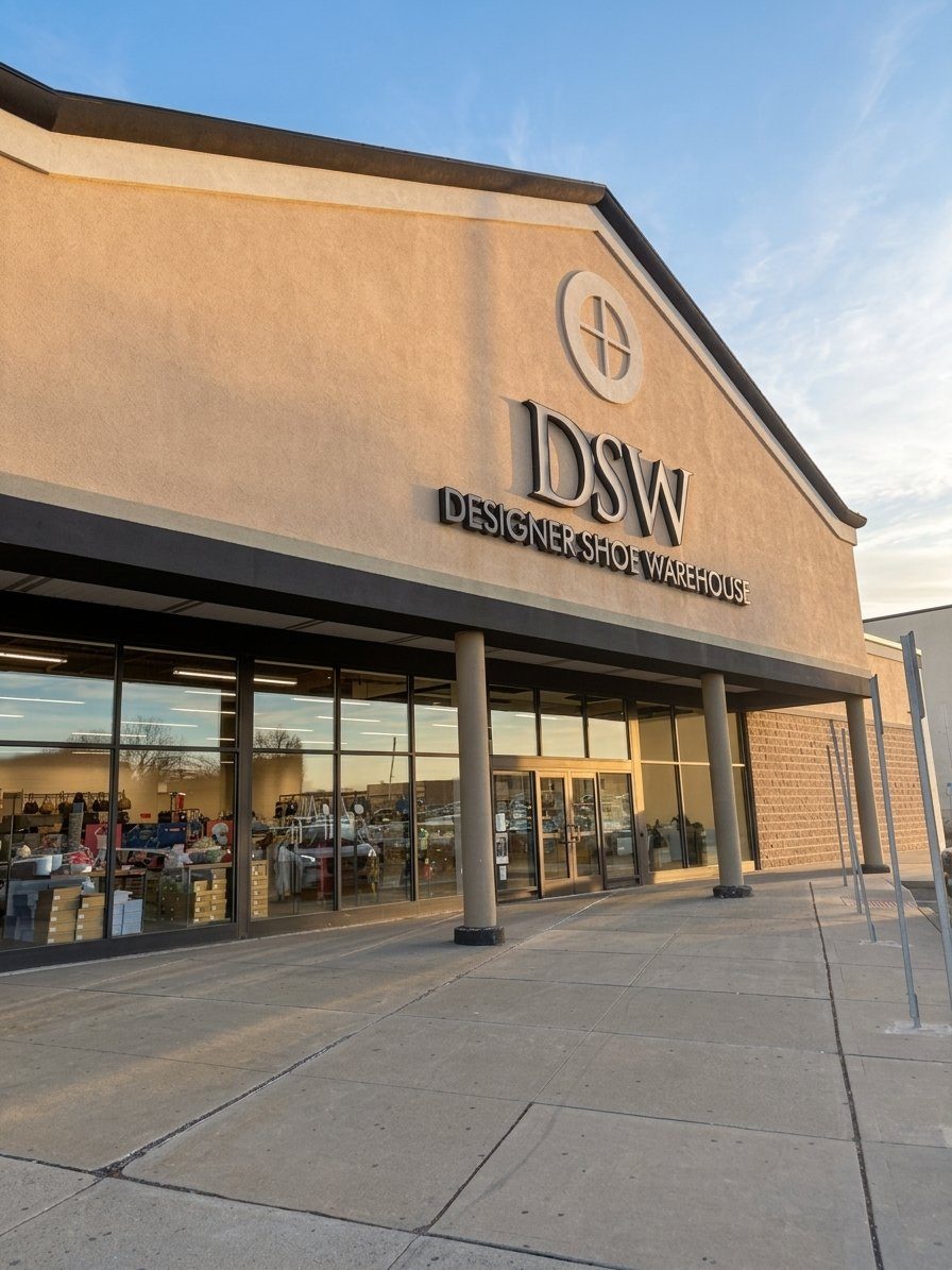 DSW warehouse interior, Staten Island, NY